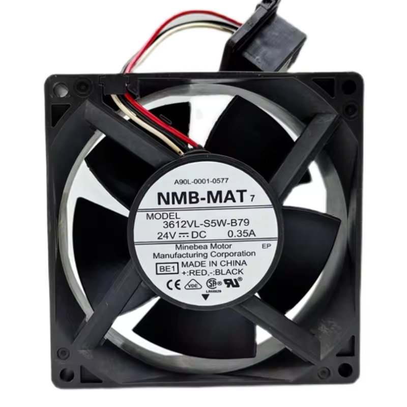 NMB 3612VL-S5W-B79 /A90L-0001-0577 Soğutma Fanı - 92x92x32mm 24V DC Fanuc A90L-0001-0577 Uyumlu Endüstriyel Fan